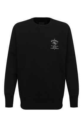 Мужской хлопковый свитшот GIVENCHY черного цвета по цене 56500 руб., арт. BMJ0DL3Y6V | Фото 1 Мужской хлопковый свитшот GIVENCHY черного цвета, арт. BMJ0DL3Y6V | Фото 1 (Длина (для топов): Удлиненные; Рукава: Длинные; Материал внешний: Хлопок; Мужское Кросс-КТ: свитшот-одежда; Принт: С принтом; Стили: Кэжуэл)