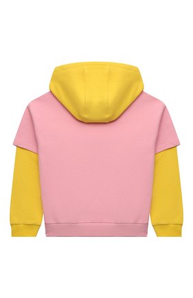 Детский хлопковое худи MARC JACOBS (THE) розового цвета по цене 9000 руб., арт. W15571 | Фото 2 Детский хлопковое худи MARC JACOBS (THE) розового цвета, арт. W15571 | Фото 2 (Материал внешний: Хлопок; Рукава: Длинные; Девочки Кросс-КТ: Толстовка-одежда; Ростовка одежда: 9 лет | 134 см, 12 лет | 152 см, 2 года | 92 см, 3 года | 98 см, 4 года | 104 см, 5 лет | 110 см, 7 лет | 122 см)