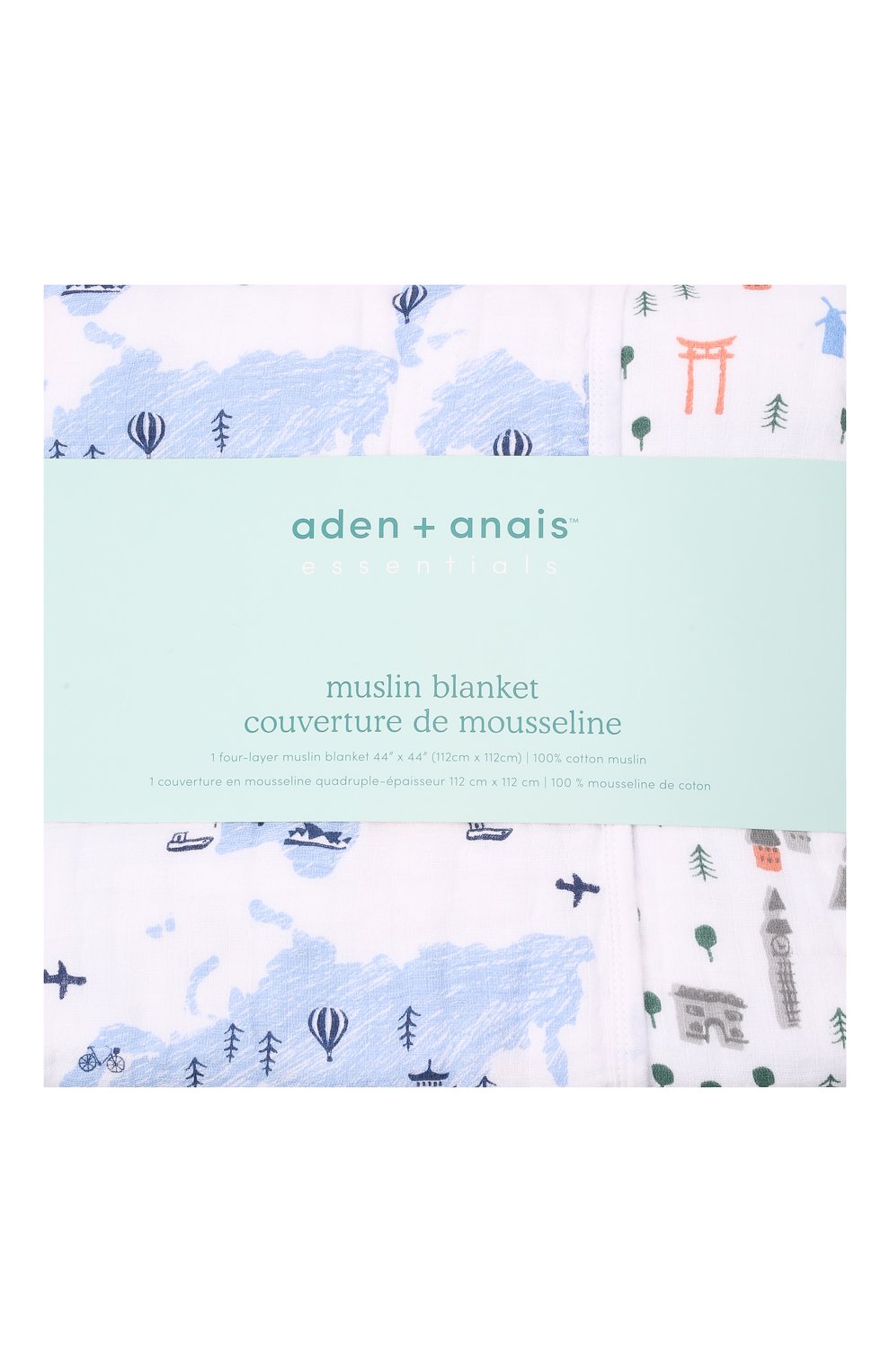 Хлопковое одеяло Aden+Anais EMBC10007