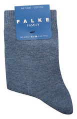 Детские хлопковые носки FALKE синего цвета, арт. 12998. | Фото 1 (Материал: Текстиль, Хлопок; Кросс-КТ: Носки)