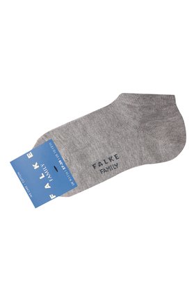 Детские носки FALKE серого цвета, арт. 12997. | Фото 1 (Материал: Хлопок, Текстиль; Кросс-КТ: Носки)