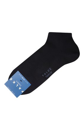 Детские носки FALKE темно-синего цвета, арт. 12997. | Фото 1 (Материал: Текстиль, Хлопок; Кросс-КТ: Носки)