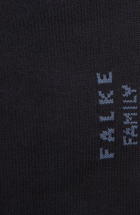 Детские носки FALKE темно-синего цвета, арт. 12997. | Фото 2 (Материал: Текстиль, Хлопок; Кросс-КТ: Носки)