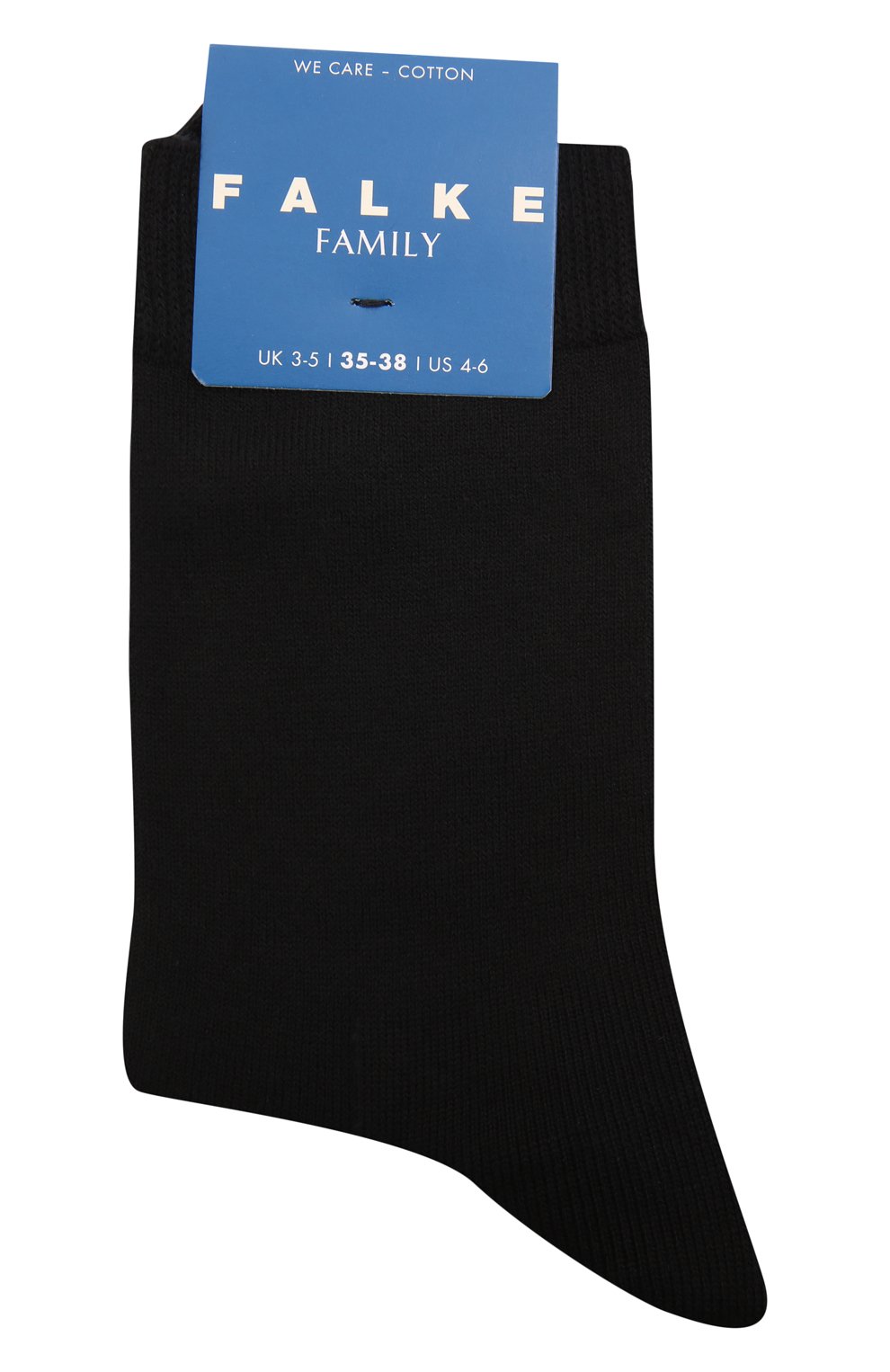 Детские хлопковые носки FALKE черного цвета, арт. 12998. | Фото 1 (Материал: Текстиль, Хлопок; Кросс-КТ: Носки)