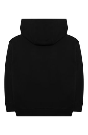 Детский хлопковое худи VERSACE черного цвета по цене 27900 руб., арт. 1000352/1A01337/4A-6A | Фото 2 Детский хлопковое худи VERSACE черного цвета, арт. 1000352/1A01337/4A-6A | Фото 2 (Материал внешний: Хлопок; Рукава: Длинные; Девочки Кросс-КТ: Худи-одежда; Ростовка одежда: 4 года | 104 см, 5 лет | 110 см, 6 лет | 116 см)