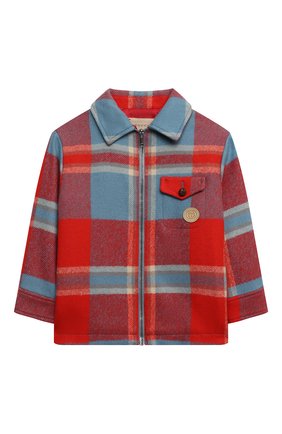 Детского шерстяная куртка GUCCI разноцветного цвета по цене 106000 руб., арт. 653784/XWAPE | Фото 1 Детского шерстяная куртка GUCCI разноцветного цвета, арт. 653784/XWAPE | Фото 1 (Материал подклада: Купро; Материал внешний: Шерсть; Рукава: Длинные; Кросс-КТ: Сезон: демисезон; Ростовка одежда: 10 - 11 лет | 140 - 146см, 12 лет | 152 см, 4 года | 104 см, 5 лет | 110 см, 6 лет | 116 см, 8 лет | 128 см)