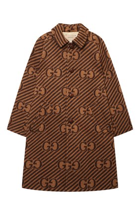 Детское шерстяное пальто GUCCI коричневого цвета по цене 120600 руб., арт. 660978/XWAPD | Фото 1 Детское шерстяное пальто GUCCI коричневого цвета, арт. 660978/XWAPD | Фото 1 (Рукава: Длинные; Материал подклада: Купро; Материал внешний: Шерсть; Стили: Классический; Кросс-КТ: Сезон: демисезон; Ростовка одежда: 10 - 11 лет | 140 - 146см, 12 лет | 152 см, 6 лет | 116 см, 8 лет | 128 см)