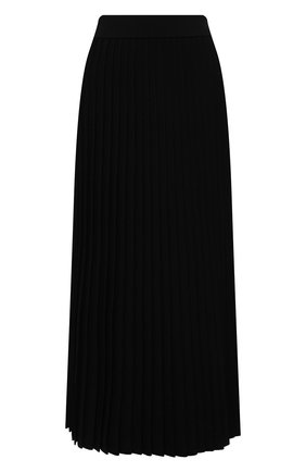 Женская юбка из вискозы BALENCIAGA черного цвета, арт. 620998/T5133 | Фото 1 (Материал внешний: Вискоза; Женское Кросс-КТ: Юбка-одежда, юбка-плиссе; Длина Ж (юбки, платья, шорты): Миди; Стили: Кэжуэл)