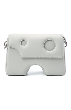 Женская сумка burrow OFF-WHITE светло-зеленого цвета по цене 99500 руб., арт. 0WNN026F21LEA001 | Фото 1 Женская сумка burrow OFF-WHITE светло-зеленого цвета, арт. 0WNN026F21LEA001 | Фото 1 (Ремень/цепочка: На ремешке; Материал: Натуральная кожа; Размер: medium; Сумки-технические: Сумки через плечо)