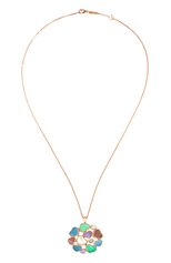 Женские кулон CHOPARD бесцветного цвета, арт. 79A483-5351 | Фото 4 (Драгоценные камни: Бриллианты, Другие; Материал сплава: Розовое золото)