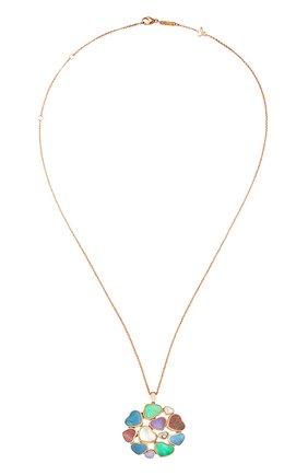 Женские кулон CHOPARD бесцветного цвета по цене 1684800 руб., арт. 79A483-5351 | Фото 4 Женские кулон CHOPARD бесцветного цвета, арт. 79A483-5351 | Фото 4 (Драгоценные камни: Бриллианты, Другие; Материал сплава: Розовое золото)