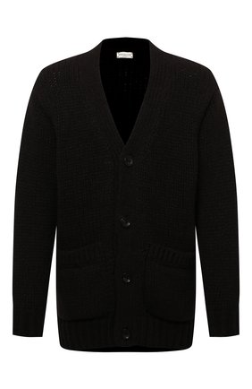 Мужской шерстяной кардиган DRIES VAN NOTEN темно-коричневого цвета по цене 66850 руб., арт. 212-021292-3705 | Фото 1 Мужской шерстяной кардиган DRIES VAN NOTEN темно-коричневого цвета, арт. 212-021292-3705 | Фото 1 (Материал внешний: Шерсть; Мужское Кросс-КТ: Кардиган-одежда; Стили: Кэжуэл; Длина (для топов): Удлиненные; Рукава: Длинные)