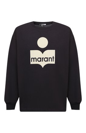 Мужской хлопковый свитшот ISABEL MARANT черного цвета по цене 29950 руб., арт. SW0313-21A031H/MENJIRI | Фото 1 Мужской хлопковый свитшот ISABEL MARANT черного цвета, арт. SW0313-21A031H/MENJIRI | Фото 1 (Длина (для топов): Стандартные; Материал внешний: Хлопок; Рукава: Длинные; Мужское Кросс-КТ: свитшот-одежда; Принт: С принтом; Стили: Кэжуэл)