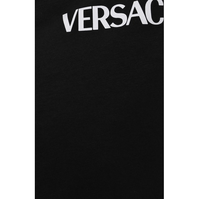 Хлопковые леггинсы Versace 1000042/1A01408/4A-6A Фото 3