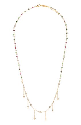 Женское колье HANKA_IN золотого цвета по цене 15700 руб., арт. DIV-C0-Z0I | Фото 1 Женское колье HANKA_IN золотого цвета, арт. DIV-C0-Z0I | Фото 1 (Материал: Металл)