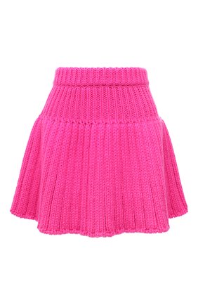 Женская шерстяная юбка REDVALENTINO фуксия цвета по цене 45350 руб., арт. WR0KG00K/66M | Фото 1 Женская шерстяная юбка REDVALENTINO фуксия цвета, арт. WR0KG00K/66M | Фото 1 (Длина Ж (юбки, платья, шорты): Мини; Материал внешний: Шерсть; Стили: Романтичный; Кросс-КТ: Трикотаж)