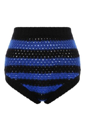 Женские шорты REDVALENTINO синего цвета по цене 29950 руб., арт. WR0KF00F/66Y | Фото 1