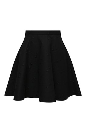 Женская юбка VALENTINO черного цвета по цене 163500 руб., арт. WB0RA8711CF | Фото 1 Женская юбка VALENTINO черного цвета, арт. WB0RA8711CF | Фото 1 (Материал внешний: Вискоза, Шерсть; Материал подклада: Вискоза; Длина Ж (юбки, платья, шорты): Мини; Стили: Гламурный; Женское Кросс-КТ: Юбка-одежда)