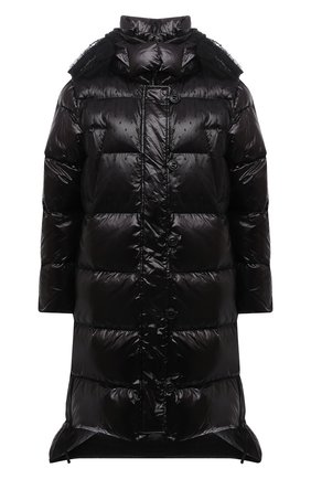 Женский пуховик REDVALENTINO черного цвета по цене 104500 руб., арт. WR0CP00G/668 | Фото 1 Женский пуховик REDVALENTINO черного цвета, арт. WR0CP00G/668 | Фото 1 (Материал подклада: Синтетический материал; Рукава: Длинные; Материал утеплителя: Пух и перо; Материал внешний: Синтетический материал; Длина (верхняя одежда): До колена; Стили: Гламурный; Кросс-КТ: Пуховик)