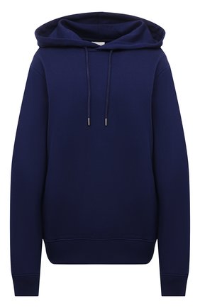 Женский хлопковое худи DRIES VAN NOTEN синего цвета по цене 27400 руб., арт. 212-011108-3608 | Фото 1 Женский хлопковое худи DRIES VAN NOTEN синего цвета, арт. 212-011108-3608 | Фото 1 (Материал внешний: Хлопок; Стили: Спорт-шик; Рукава: Длинные; Длина (для топов): Стандартные; Женское Кросс-КТ: Худи-одежда)
