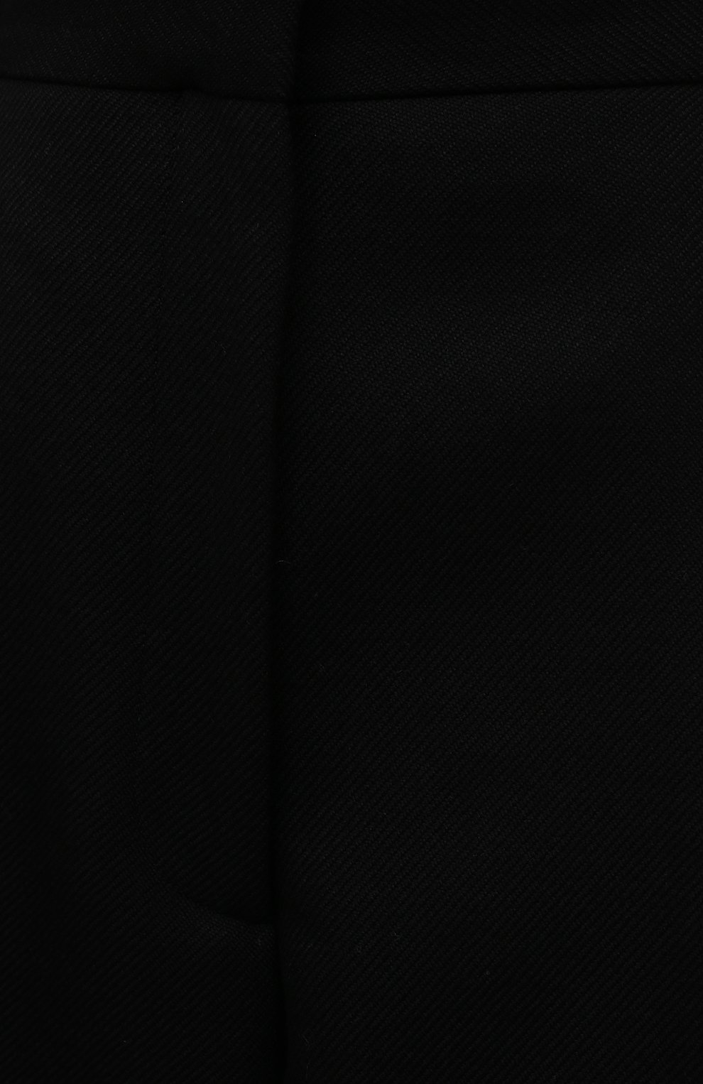 Женские шерстяные брюки DRIES VAN NOTEN черного цвета, арт. 212-010972-3041 | Фото 5 (Длина (брюки, джинсы): Удлиненные; Силуэт Ж (брюки и джинсы): Широкие; Материал внешний: Шерсть; Женское Кросс-КТ: Брюки-одежда; Стили: Минимализм)