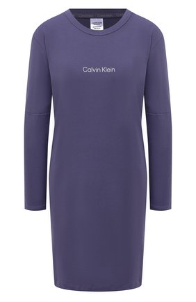 Женская сорочка CALVIN KLEIN сиреневого цвета по цене 6290 руб., арт. QS6762E | Фото 1 Женская сорочка CALVIN KLEIN сиреневого цвета, арт. QS6762E | Фото 1 (Материал внешний: Хлопок, Синтетический материал; Рукава: Длинные; Длина Ж (юбки, платья, шорты): Мини)
