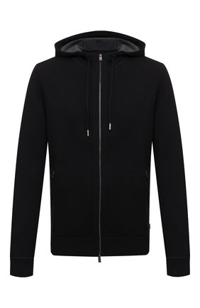 Мужской кардиган из хлопка и шерсти BOSS черного цвета по цене 28500 руб., арт. 50458466 | Фото 1 Мужской кардиган из хлопка и шерсти BOSS черного цвета, арт. 50458466 | Фото 1 (Длина (для топов): Стандартные; Материал внешний: Шерсть, Хлопок; Рукава: Длинные; Мужское Кросс-КТ: Кардиган-одежда; Стили: Кэжуэл)
