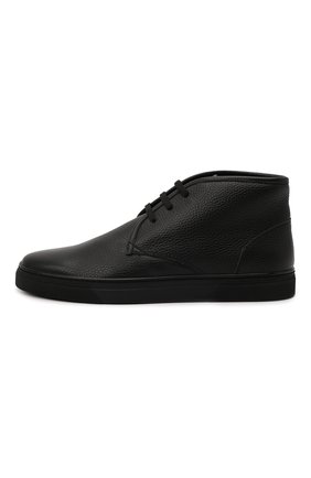 Мужские кожаные ботинки CORNELIANI черного цвета, арт. 88TM44-1820955 | Фото 3 (Материал внешний: Кожа; Мужское Кросс-КТ: Ботинки-обувь, Дезерты-обувь; Материал внутренний: Натуральная кожа, Текстиль; Материал утеплителя: Без утеплителя; Подошва: Плоская)