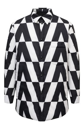 Мужская пуховая куртка VALENTINO черно-белого цвета по цене 180500 руб., арт. WV0CNA967WP | Фото 1 Мужская пуховая куртка VALENTINO черно-белого цвета, арт. WV0CNA967WP | Фото 1 (Длина (верхняя одежда): До середины бедра; Материал внешний: Синтетический материал; Материал утеплителя: Пух и перо; Материал подклада: Синтетический материал; Рукава: Длинные; Кросс-КТ: Куртка; Мужское Кросс-КТ: утепленные куртки; Стили: Минимализм)