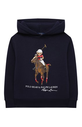 Детский хлопковое худи POLO RALPH LAUREN темно-синего цвета по цене 7700 руб., арт. 321853795 | Фото 1 Детский хлопковое худи POLO RALPH LAUREN темно-синего цвета, арт. 321853795 | Фото 1 (Материал внешний: Синтетический материал, Хлопок; Мальчики Кросс-КТ: Толстовка-одежда; Рукава: Длинные; Ростовка одежда: 18 мес | 86 см, 3 года | 98 см, 4 года | 104 см)
