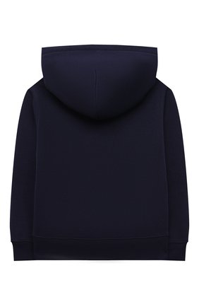 Детский хлопковое худи POLO RALPH LAUREN темно-синего цвета по цене 7700 руб., арт. 321853795 | Фото 2 Детский хлопковое худи POLO RALPH LAUREN темно-синего цвета, арт. 321853795 | Фото 2 (Материал внешний: Синтетический материал, Хлопок; Мальчики Кросс-КТ: Толстовка-одежда; Рукава: Длинные; Ростовка одежда: 18 мес | 86 см, 3 года | 98 см, 4 года | 104 см)