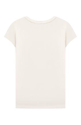 Детская хлопковая футболка POLO RALPH LAUREN кремвого цвета по цене 3805 руб., арт. 311853435 | Фото 2 Детская хлопковая футболка POLO RALPH LAUREN кремвого цвета, арт. 311853435 | Фото 2 (Материал внешний: Хлопок; Рукава: Короткие; Ростовка одежда: 18 мес | 86 см, 3 года | 98 см, 4 года | 104 см)