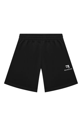 Детские хлопковые шорты BALENCIAGA черного цвета по цене 15550 руб., арт. 682139/TLV72 | Фото 1 Детские хлопковые шорты BALENCIAGA черного цвета, арт. 682139/TLV72 | Фото 1 (Материал внешний: Хлопок; Мальчики Кросс-КТ: Шорты-спорт; Ростовка одежда: 10 - 11 лет | 140 - 146см, 2 года | 92 см, 4 года | 104 см, 6 лет | 116 см, 8 лет | 128 см)