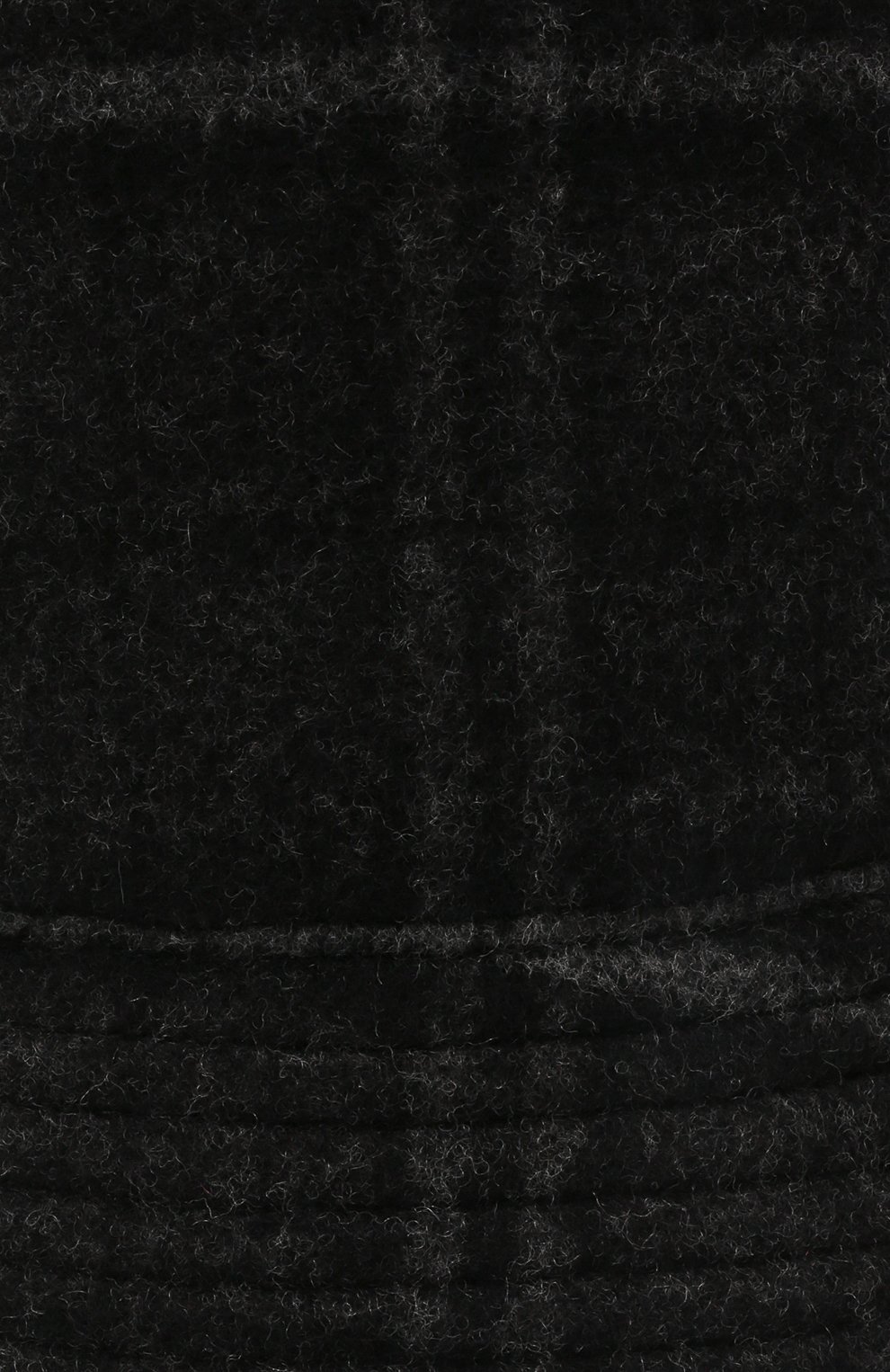 Мужская панама из шерсти и кашемира BURBERRY серого цвета, арт. 8044077 | Фото 4 (Материал: Текстиль, Шерсть)