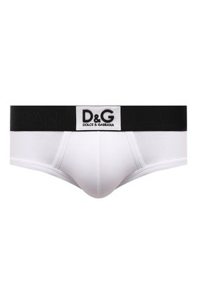 Мужские хлопковые хипсы DOLCE & GABBANA белого цвета по цене 5170 руб., арт. M3D35J/0UAIG | Фото 1 Мужские хлопковые хипсы DOLCE & GABBANA белого цвета, арт. M3D35J/0UAIG | Фото 1 (Материал внешний: Хлопок; Кросс-КТ: бельё; Мужское Кросс-КТ: Трусы)