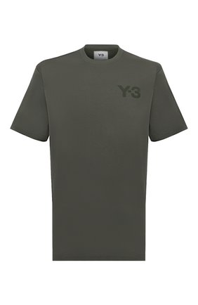 Мужская хлопковая футболка Y-3 зеленого цвета по цене 7700 руб., арт. HF7141/M | Фото 1 Мужская хлопковая футболка Y-3 зеленого цвета, арт. HF7141/M | Фото 1 (Рукава: Короткие; Длина (для топов): Стандартные; Материал внешний: Хлопок; Принт: С принтом; Стили: Спорт-шик)