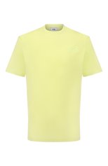 Мужская хлопковая футболка Y-3 желтого цвета, арт. HB3479/M | Фото 1 (Рукава: Короткие; Длина (для топов): Стандартные; Принт: С принтом; Материал внешний: Хлопок; Стили: Спорт-шик)