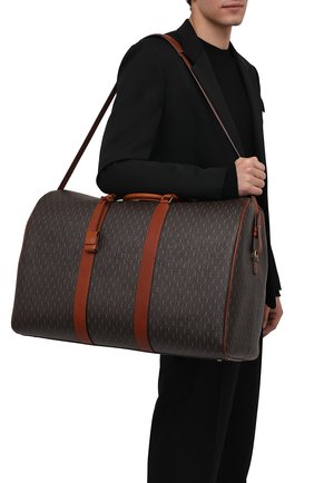 Мужская дорожная сумка le monogramme SAINT LAURENT коричневого цвета по цене 147000 руб., арт. 582141/2UY2W | Фото 2 Мужская дорожная сумка le monogramme SAINT LAURENT коричневого цвета, арт. 582141/2UY2W | Фото 2 (Ремень/цепочка: На ремешке; Материал: Экокожа; Размер: large; Сумки: Сумки)