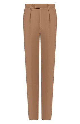 Мужские хлопковые брюки ERMENEGILDO ZEGNA бежевого цвета по цене 41600 руб., арт. UVI14/TP24 | Фото 1 Мужские хлопковые брюки ERMENEGILDO ZEGNA бежевого цвета, арт. UVI14/TP24 | Фото 1 (Материал внешний: Хлопок; Стили: Кэжуэл; Случай: Повседневный; Длина (брюки, джинсы): Стандартные)