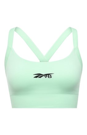 Женский бра-топ reebok x victoria beckham REEBOK мятного цвета по цене 6995 руб., арт. H30428 | Фото 1 Женский бра-топ reebok x victoria beckham REEBOK мятного цвета, арт. H30428 | Фото 1 (Материал внешний: Синтетический материал; Материал подклада: Синтетический материал; Длина (для топов): Укороченные; Стили: Спорт-шик; Женское Кросс-КТ: Топ-спорт)