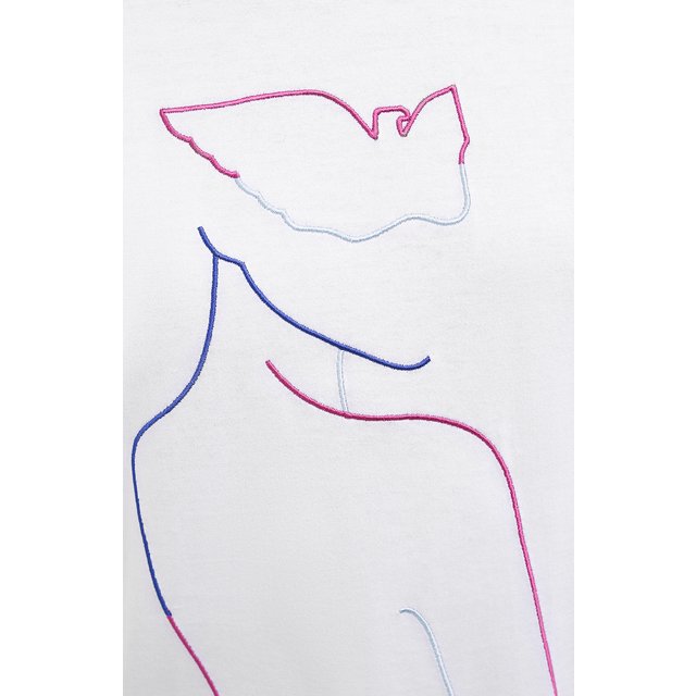 фото Хлопковая футболка emporio armani