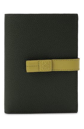 Женские кожаное портмоне LOEWE хаки цвета по цене 47650 руб., арт. C660S87X01 | Фото 1 Женские кожаное портмоне LOEWE хаки цвета, арт. C660S87X01 | Фото 1