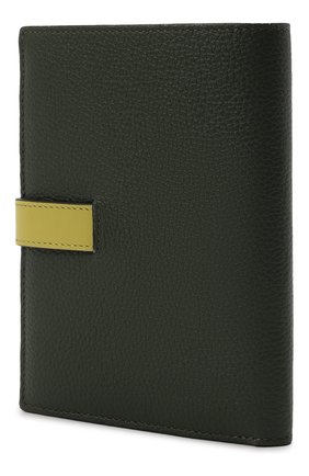 Женские кожаное портмоне LOEWE хаки цвета по цене 47650 руб., арт. C660S87X01 | Фото 2 Женские кожаное портмоне LOEWE хаки цвета, арт. C660S87X01 | Фото 2