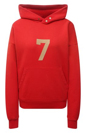 Женский хлопковое худи FEAR OF GOD красного цвета по цене 57300 руб., арт. FG50-075FLC/W | Фото 1 Женский хлопковое худи FEAR OF GOD красного цвета, арт. FG50-075FLC/W | Фото 1 (Материал внешний: Хлопок; Длина (для топов): Стандартные; Рукава: Длинные; Стили: Спорт-шик; Женское Кросс-КТ: Худи-одежда)