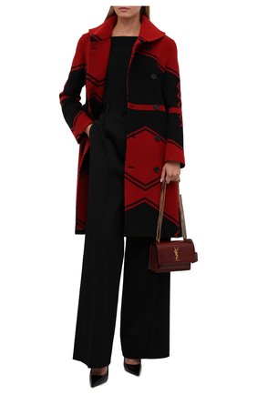 Женское двубортное пальто POLO RALPH LAUREN красного цвета по цене 94950 руб., арт. 211815084 | Фото 2 Женское двубортное пальто POLO RALPH LAUREN красного цвета, арт. 211815084 | Фото 2 (Материал подклада: Вискоза; Рукава: Длинные; Материал внешний: Шерсть; Длина (верхняя одежда): До колена; Стили: Гламурный; 1-2-бортные: Двубортные)