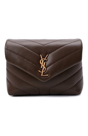 Женская сумка loulou toy SAINT LAURENT коричневого цвета по цене 99500 руб., арт. 678401/DV707 | Фото 1 Женская сумка loulou toy SAINT LAURENT коричневого цвета, арт. 678401/DV707 | Фото 1 (Материал: Натуральная кожа; Размер: small, mini; Сумки-технические: Сумки через плечо; Ремень/цепочка: На ремешке)