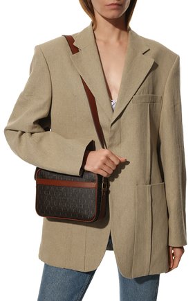 Женская сумка le monogramme SAINT LAURENT коричневого цвета по цене 77650 руб., арт. 670229/2UY2W | Фото 2 Женская сумка le monogramme SAINT LAURENT коричневого цвета, арт. 670229/2UY2W | Фото 2 (Материал: Экокожа; Размер: small; Ремень/цепочка: На ремешке; Сумки-технические: Сумки через плечо)