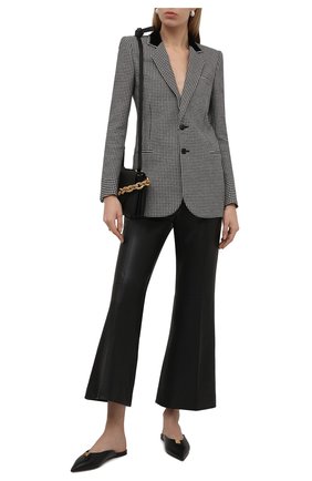 Женский жакет SAINT LAURENT серого цвета по цене 209500 руб., арт. 661324/Y3D13 | Фото 2 Женский жакет SAINT LAURENT серого цвета, арт. 661324/Y3D13 | Фото 2 (Материал подклада: Шелк; Длина (для топов): Удлиненные; Материал внешний: Шерсть; Рукава: Длинные; Стили: Гламурный; Случай: Повседневный; Женское Кросс-КТ: Жакет-одежда; 1-2-бортные: Однобортные)