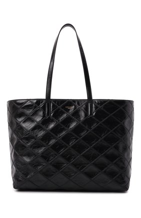 Женский сумка-шопер east/west large SAINT LAURENT черного цвета по цене 109000 руб., арт. 607095/0ENA7 | Фото 1 Женский сумка-шопер east/west large SAINT LAURENT черного цвета, арт. 607095/0ENA7 | Фото 1 (Размер: large; Материал: Натуральная кожа; Сумки-технические: Сумки-шопперы)