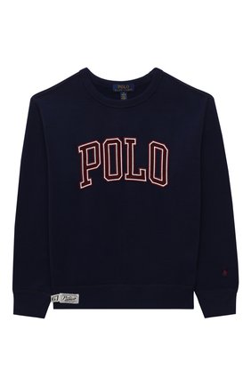 Детский хлопковый свитшот POLO RALPH LAUREN синего цвета по цене 8615 руб., арт. 323851011 | Фото 1 Детский хлопковый свитшот POLO RALPH LAUREN синего цвета, арт. 323851011 | Фото 1 (Материал внешний: Хлопок, Синтетический материал; Мальчики Кросс-КТ: Толстовка-одежда; Рукава: Длинные; Ростовка одежда: 13 - 15 лет | 158 см, 10 - 11 лет | 140 - 146см, 9 лет | 134 см, 16 лет | 164 см)